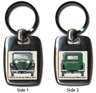Armstrong Siddeley Sports Foursome (Green) 1934-36 Keyring 5